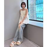 【mystic】[mline]シャギースリットキャミ | PAL GROUP OUTLET | 詳細画像5 