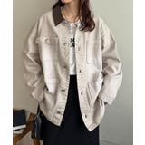 【Discoat】Fレザーコントラストカラーカバーオール | PAL GROUP OUTLET | 詳細画像20