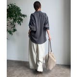 【DouDou】バイオ加工リングドットシャツ | PAL GROUP OUTLET | 詳細画像5