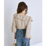 スエードライクギャザーフリルリボンBL | PAL GROUP OUTLET | 詳細画像11