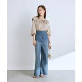 スエードライクギャザーフリルリボンBL | PAL GROUP OUTLET | 詳細画像12