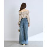 スエードライクギャザーフリルリボンBL | PAL GROUP OUTLET | 詳細画像7