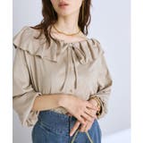 スエードライクギャザーフリルリボンBL | PAL GROUP OUTLET | 詳細画像8