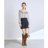 スエードライクギャザーフリルリボンBL | PAL GROUP OUTLET | 詳細画像23