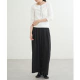 【earthy_】リブボートネックトップス | PAL GROUP OUTLET | 詳細画像3