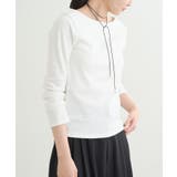 【earthy_】リブボートネックトップス | PAL GROUP OUTLET | 詳細画像8