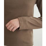 【earthy_】リブボートネックトップス | PAL GROUP OUTLET | 詳細画像29