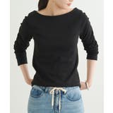 【earthy_】リブボートネックトップス | PAL GROUP OUTLET | 詳細画像40