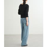 【earthy_】リブボートネックトップス | PAL GROUP OUTLET | 詳細画像36
