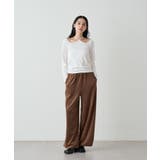 【earthy_】リブハートネックホルタートップス | PAL GROUP OUTLET | 詳細画像14