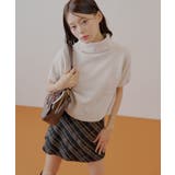 IVO | 【Chico】ラメベロアタートル半袖KT | PAL GROUP OUTLET