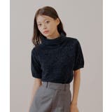 【Chico】ラメベロアタートル半袖KT | PAL GROUP OUTLET | 詳細画像8