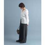 【mystic】Vシャーリングブラウス | PAL GROUP OUTLET | 詳細画像9