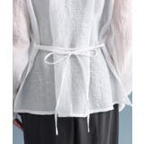 【mystic】Vシャーリングブラウス | PAL GROUP OUTLET | 詳細画像17