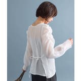 【mystic】Vシャーリングブラウス | PAL GROUP OUTLET | 詳細画像5