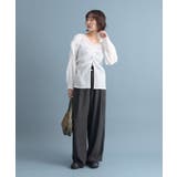 【mystic】Vシャーリングブラウス | PAL GROUP OUTLET | 詳細画像8