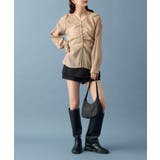 【mystic】Vシャーリングブラウス | PAL GROUP OUTLET | 詳細画像26