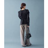 【mystic】Vシャーリングブラウス | PAL GROUP OUTLET | 詳細画像38