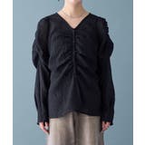 【mystic】Vシャーリングブラウス | PAL GROUP OUTLET | 詳細画像40