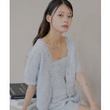 【Chico】ラメシャギーニットCD+ベアキャミSET | PAL GROUP OUTLET | 詳細画像1