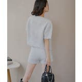 【Chico】ラメシャギーニットCD+ベアキャミSET | PAL GROUP OUTLET | 詳細画像4