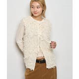【WHO'S WHO gallery】チュールフリンジベスト | PAL GROUP OUTLET | 詳細画像13