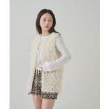 【WHO'S WHO gallery】チュールフリンジベスト | PAL GROUP OUTLET | 詳細画像2