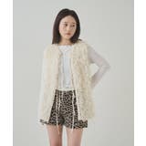 【WHO'S WHO gallery】チュールフリンジベスト | PAL GROUP OUTLET | 詳細画像3