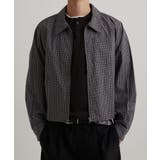 BLK/CHK | 【WHO'S WHO gallery】KOOKYNチェックジップシャツ | PAL GROUP OUTLET