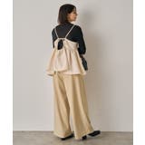 【Loungedress】レオパードジャガードキャミビスチェ | PAL GROUP OUTLET | 詳細画像5