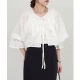 【SHENERY】フリルボレロブラウス | PAL GROUP OUTLET | 詳細画像12