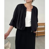 【CAPRICIEUX LE'MAGE】ノーカラーラウンドブルゾン | PAL GROUP OUTLET | 詳細画像6