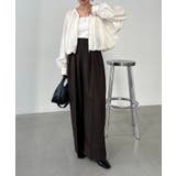 【CAPRICIEUX LE'MAGE】ノーカラーラウンドブルゾン | PAL GROUP OUTLET | 詳細画像23