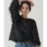 BK | 【Loungedress】ジャガードフェザーBL | PAL GROUP OUTLET