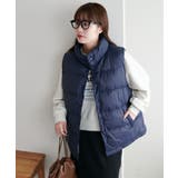 【Discoat】リップナイロン中綿ベスト | PAL GROUP OUTLET | 詳細画像1 