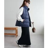 【Discoat】リップナイロン中綿ベスト | PAL GROUP OUTLET | 詳細画像8 