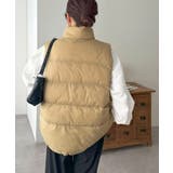 【Discoat】リップナイロン中綿ベスト | PAL GROUP OUTLET | 詳細画像31 