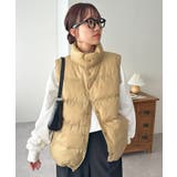 【Discoat】リップナイロン中綿ベスト | PAL GROUP OUTLET | 詳細画像32 