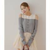 【Chico】ニットオフショルドッキングKT | PAL GROUP OUTLET | 詳細画像10