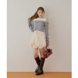 【Chico】ニットオフショルドッキングKT | PAL GROUP OUTLET | 詳細画像7