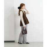 【Kastane】B ワッフルフレアパンツ | PAL GROUP OUTLET | 詳細画像17 