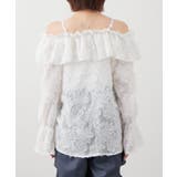 【mystic】[mline]シャギーフリル オフショルブラウス | PAL GROUP OUTLET | 詳細画像5 