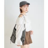 【mystic】[mline]シャギーフリル オフショルブラウス | PAL GROUP OUTLET | 詳細画像11 