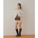 【Chico】フロントボタンスエード台形SK | PAL GROUP OUTLET | 詳細画像3 