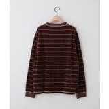 【Discoat】ベロアボーダークルーネック | PAL GROUP OUTLET | 詳細画像19 