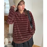 【Discoat】ベロアボーダーポロ | PAL GROUP OUTLET | 詳細画像3 