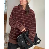 【Discoat】ベロアボーダーポロ | PAL GROUP OUTLET | 詳細画像4 