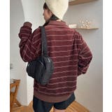 【Discoat】ベロアボーダーポロ | PAL GROUP OUTLET | 詳細画像8 