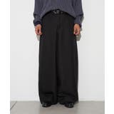 BLK | 【Ciaopanic】ワイドバギースラックス | PAL GROUP OUTLET