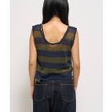 【WHO'S WHO gallery】ワイドボーダーニットベスト | PAL GROUP OUTLET | 詳細画像19 